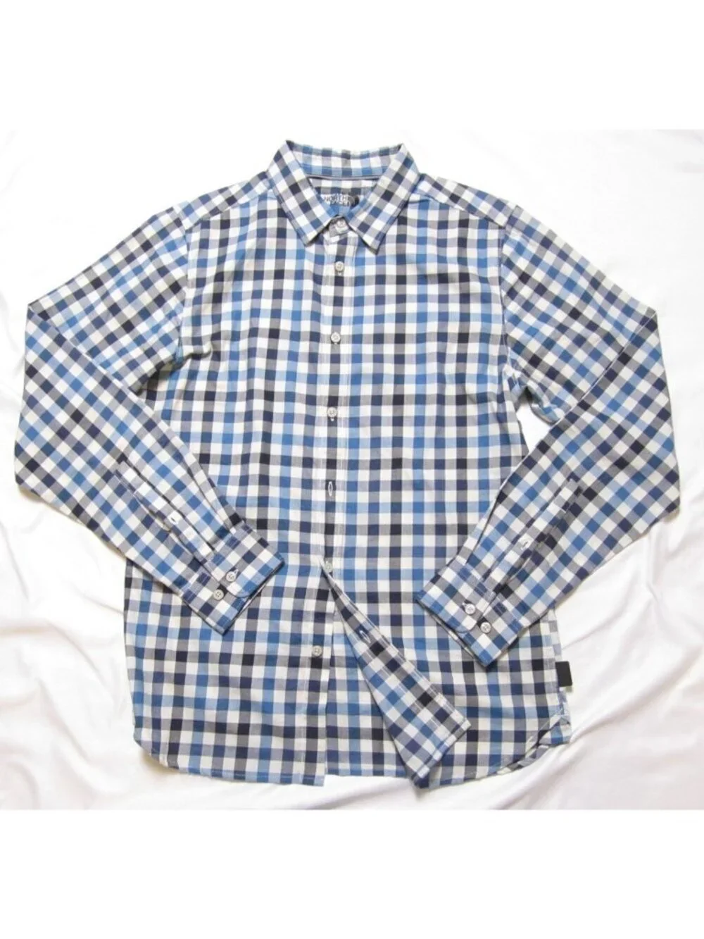 The North Face Men Sz S Gingham Lightweight Shirt Hiking Gorpcore Cabin Core